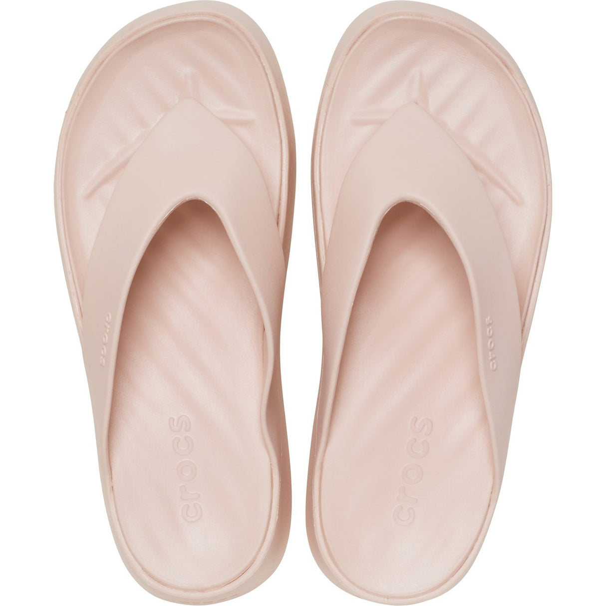 Crocs Getaway Platform Toe Post Ladies Summer Quartz