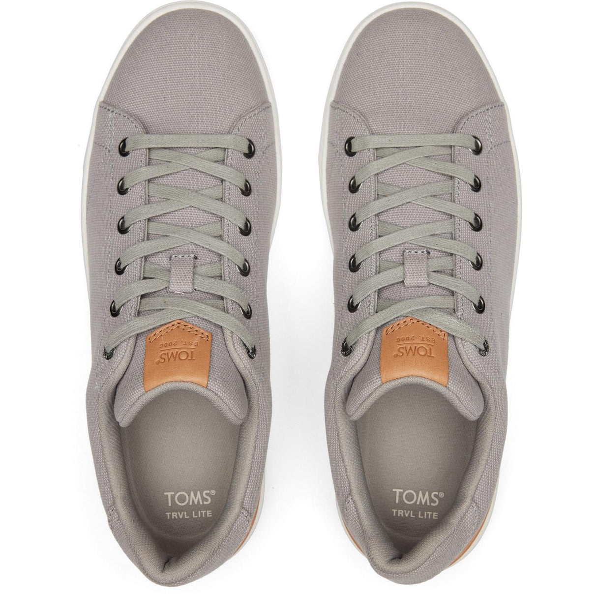 TOMS Mens Travel Lite 2.0 Low Trainers Grey