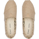 TOMS Mens Alpargata Shoes Natural Undyed