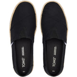 TOMS Mens Alpargata Rope 2.0 Shoe Black