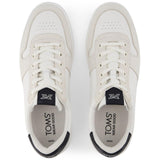 TOMS Mens TRVL LITE Court Trainer White/Black
