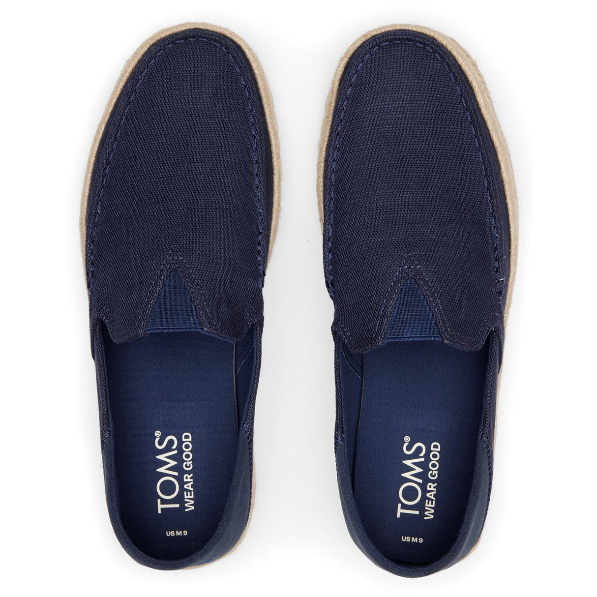 TOMS Mens Alonso Loafer Rope Navy