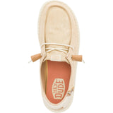 HEYDUDE Womens Wendy Crafted Boho Shoes Tan