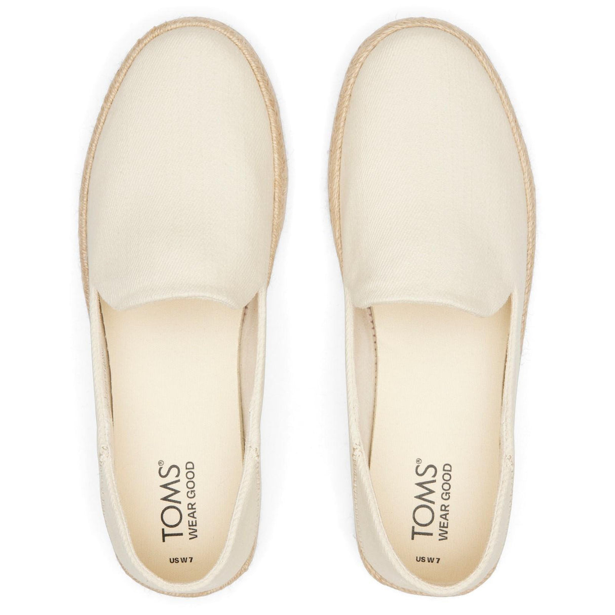 TOMS Womens Carolina Slipper Natural