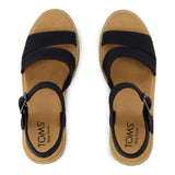 TOMS Womens Darya Sandal Black