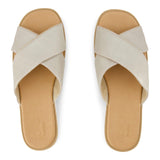 TOMS Womens Mae Crossover Sandal Champagne