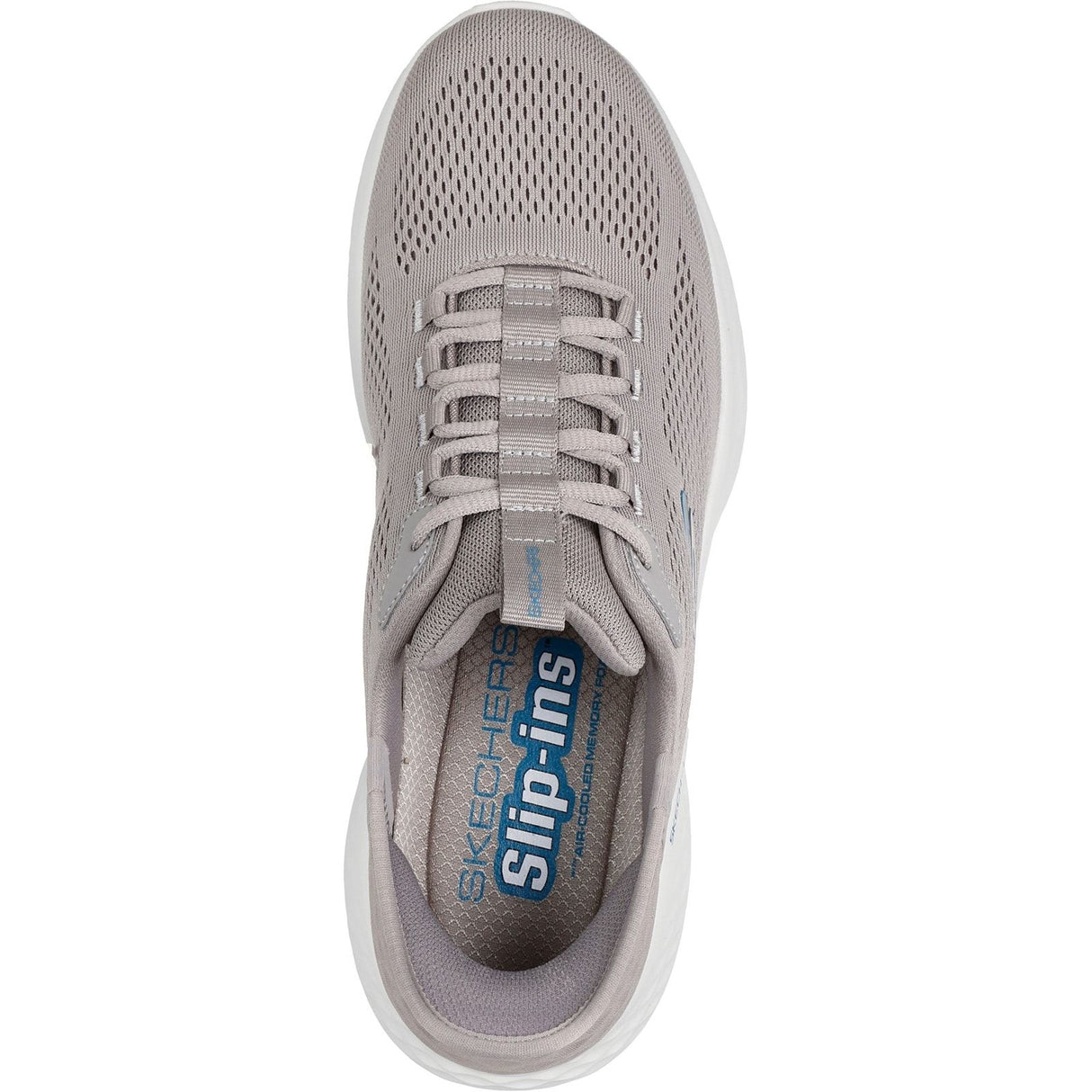 Skechers Mens Skech-Lite Pro Primebase Trainers Taupe/Brown