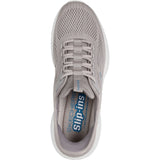 Skechers Mens Skech-Lite Pro Primebase Trainers Taupe/Brown