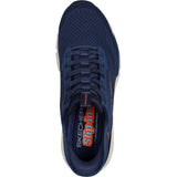 Skechers Mens Skech-Air Ventura Vanderway Shoes Navy/Orange