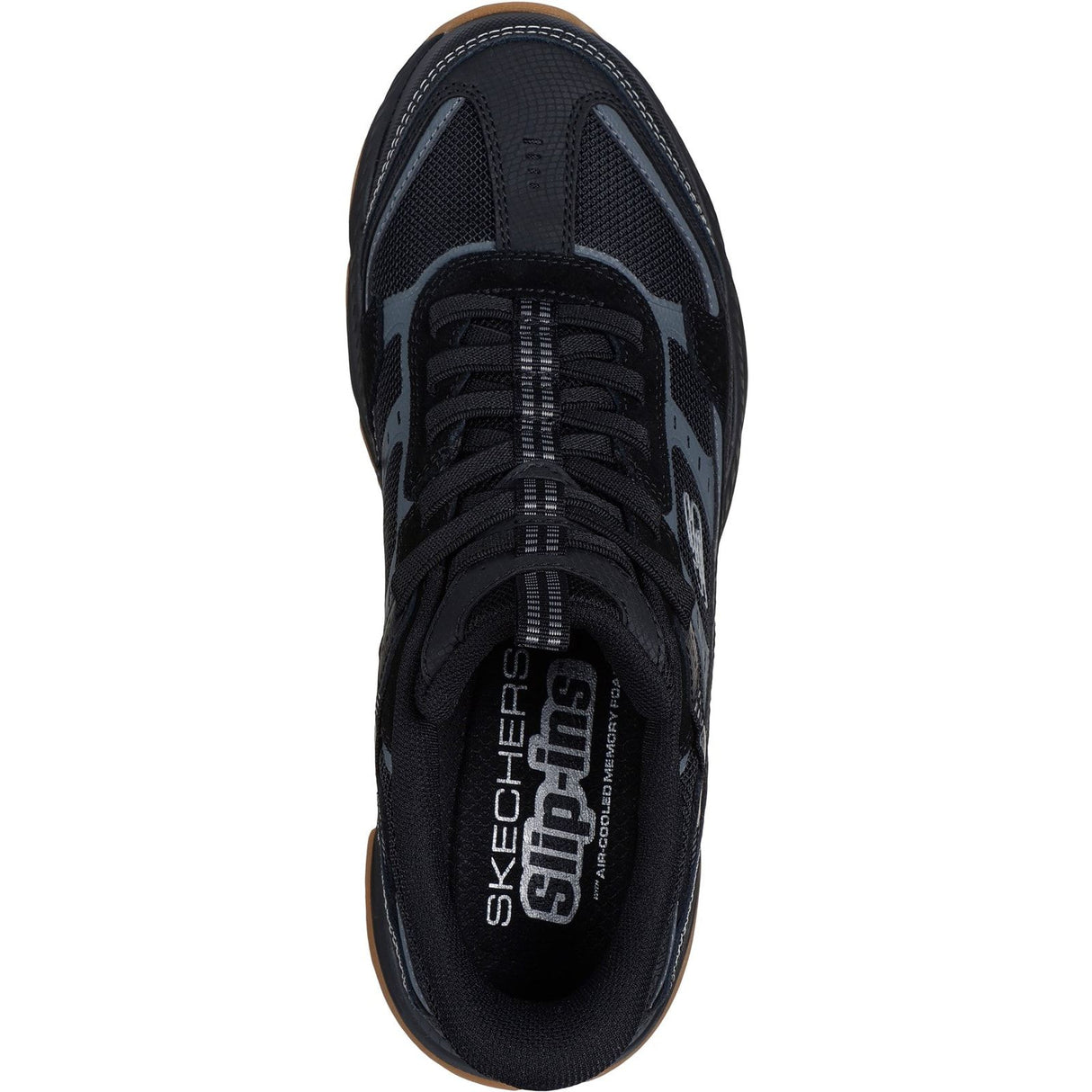 Skechers Mens Vigor AT Hiking Shoes Black