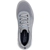 Skechers Mens Track Glendor Shoe Grey