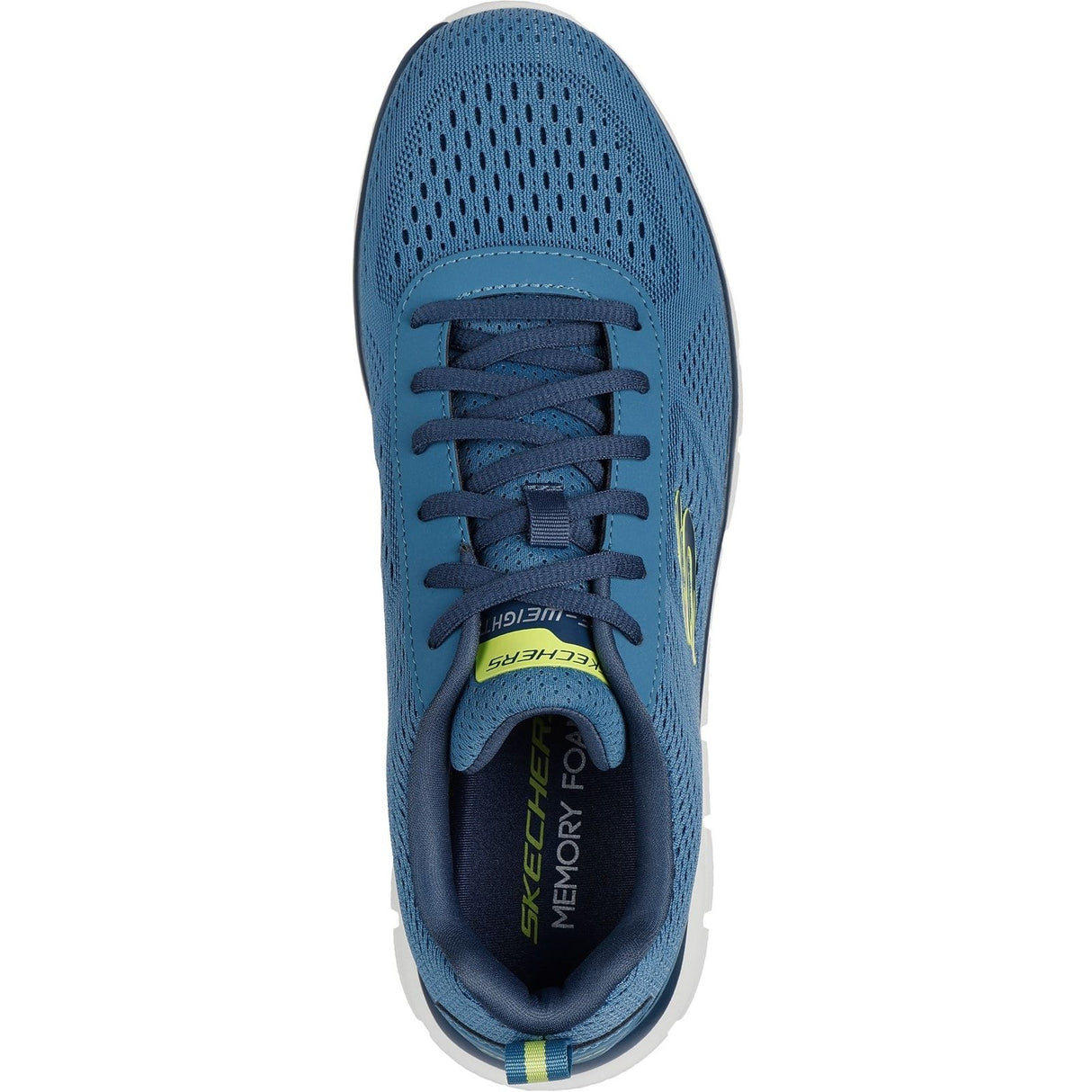 Skechers Mens Track Leshur Shoes Slate