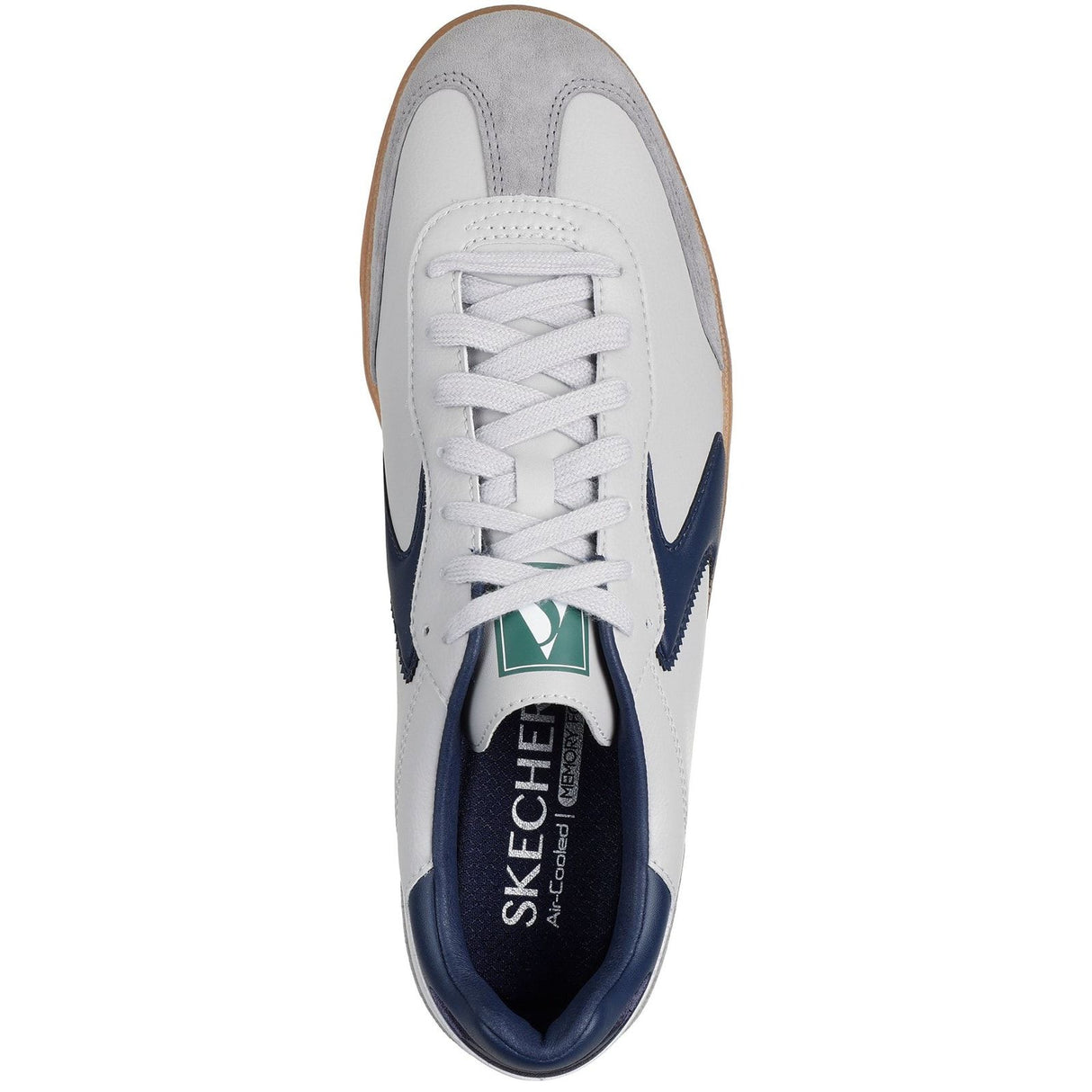 Skechers Mens Hotshot Pyke Trainer Grey/Navy