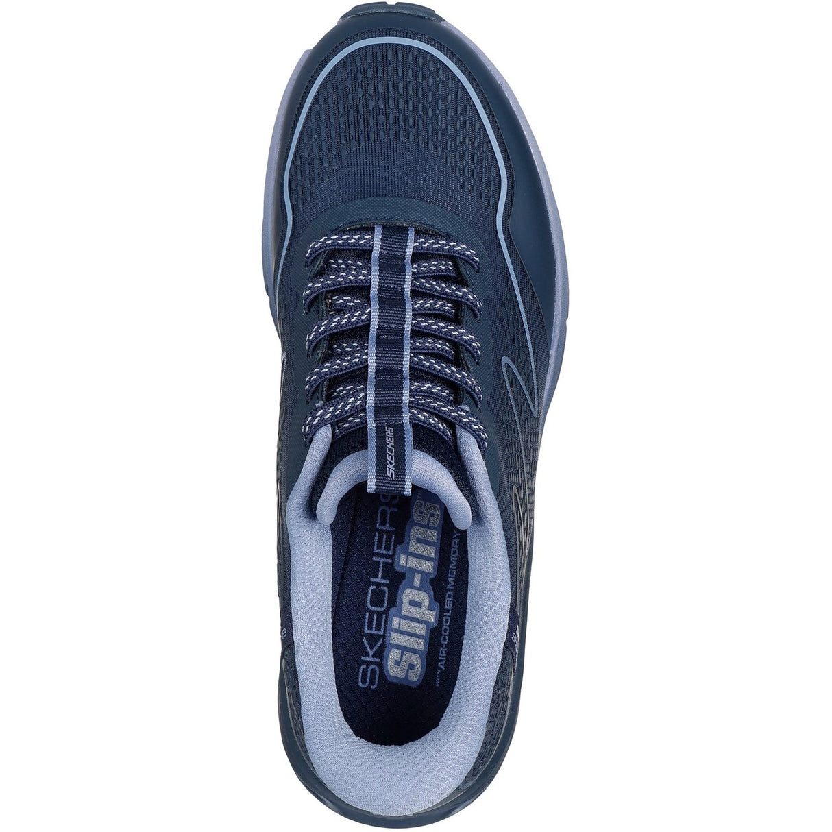 Skechers Womens Switch Back Mist Hiking Shoes Navy
