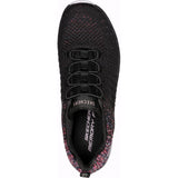 Skechers Womens Virtue Shoes Black/Pink