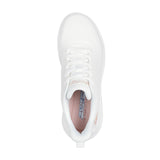 Skechers Womens Bobs Squad Waves Still Wading Trainers White