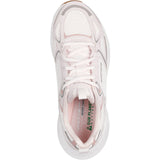 Skechers Womens Edgeride Silver Eclipse Trainers Pink