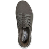 Skechers Womens Relaxed Fit Sport - Ballet Chic Shoe Olive