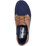 Skechers Womens Palmilla Boat Shoe Navy