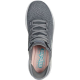 Skechers Womens Skech-Lite Pro Natural Trainer Grey/Multi