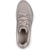 Skechers Womens Tres-Air Uno Glit-Airy Trainers Taupe