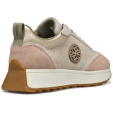 Geox Womens D AMABEL SNEAKERS Light Sand/Light Taupe