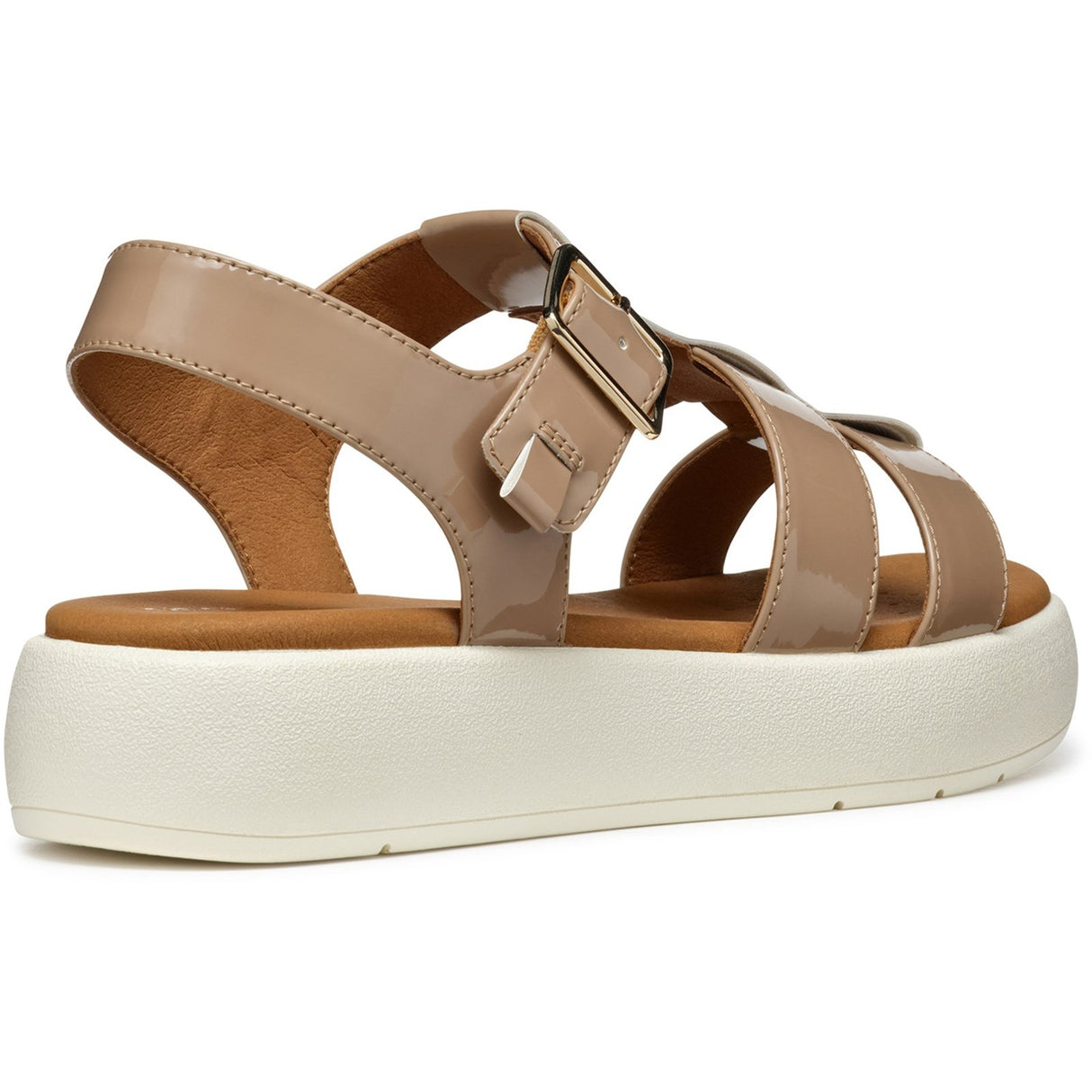 Geox Womens D CAMALEI SANDALS Caramel