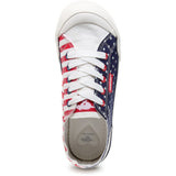 Rocket Dog Womens Jazzin Spangle Trainer Red/Navy