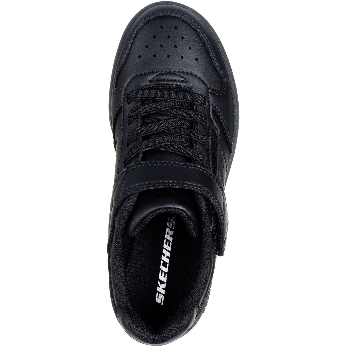 Skechers Junior Boys Quick Street Trainer Black