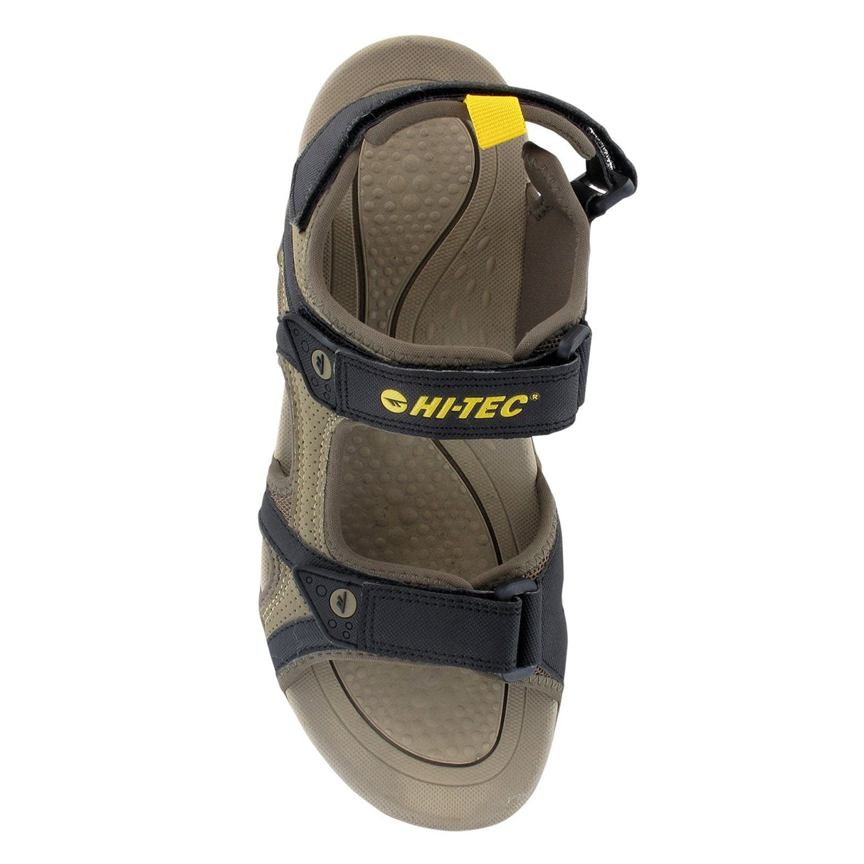 Hi-Tec Mens Crater Sandal Dark Taupe/Light Taupe