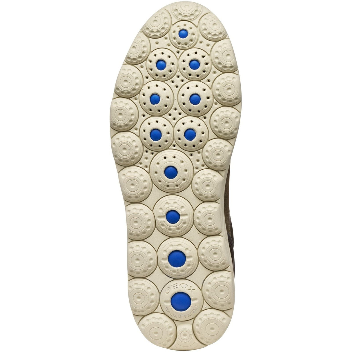 Geox Unisex U SPHERICA PLUS SNEAKERS Military/Coffee