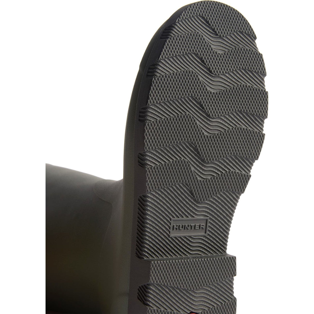 Hunter Mens Field Downpour Adjustable Boot Dark Olive/Black