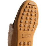 Hunter Womens Womens Moccasin Slipper Sherpa Biscuit