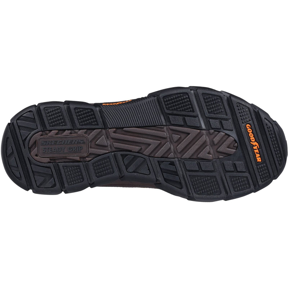 Skechers Mens Respected Boswell Hiker Red/Brown