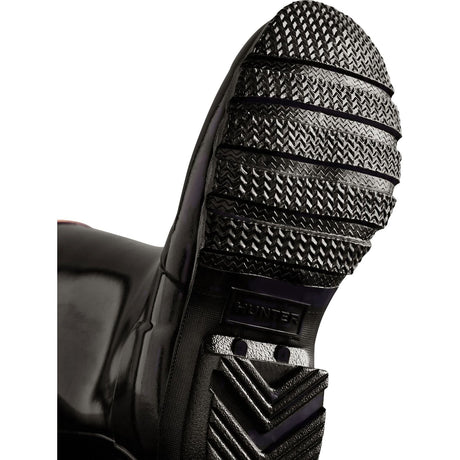 Hunter Kids Junior Originals Gloss Boot Black