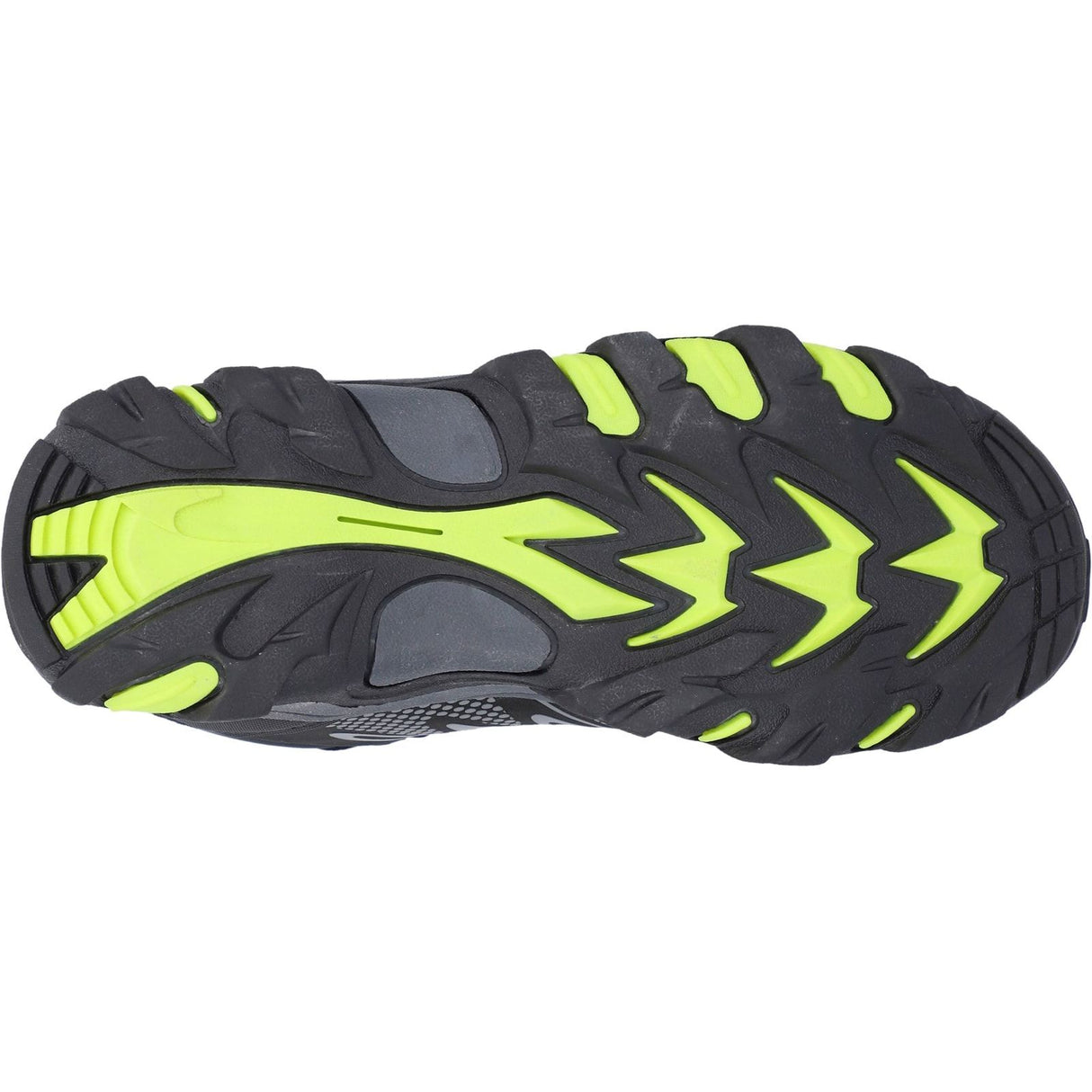 Hi-Tec Junior Boys Blackout Mid Boots Black/Lime