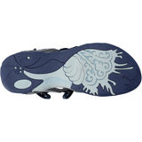 Hi-Tec Womens Savanna II Sandal Midnight Blue/Circular Grey