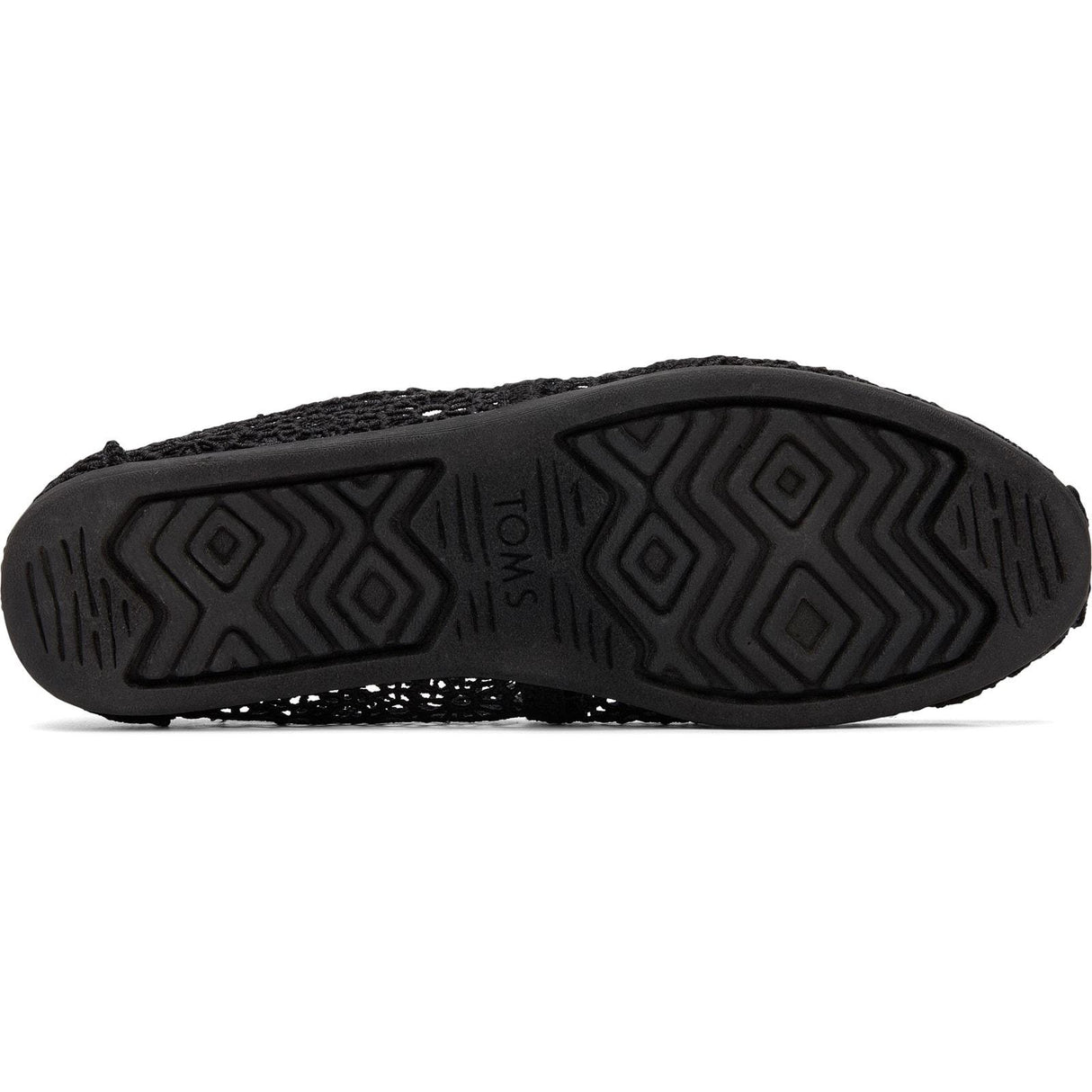 TOMS Womens Alpargata Shoes Black