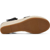 TOMS Womens Audrey Espadrille Black