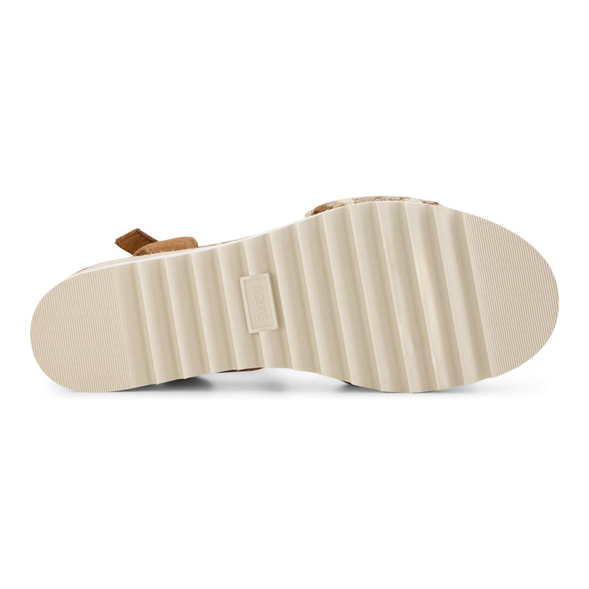 TOMS Womens Diana Wedge Dark Beige