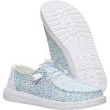 HEYDUDE Womens Wendy Stretch Speckle White/Multi