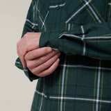 Hard Yakka Mens Core Flannel Shirt Green
