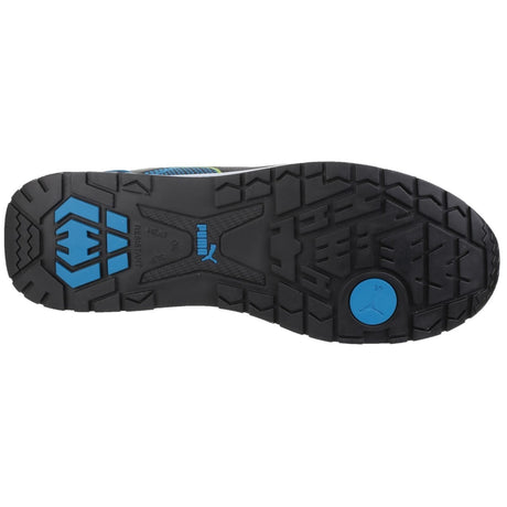 Puma Safety Mens Blaze Knit Low Safety Shoe Blue