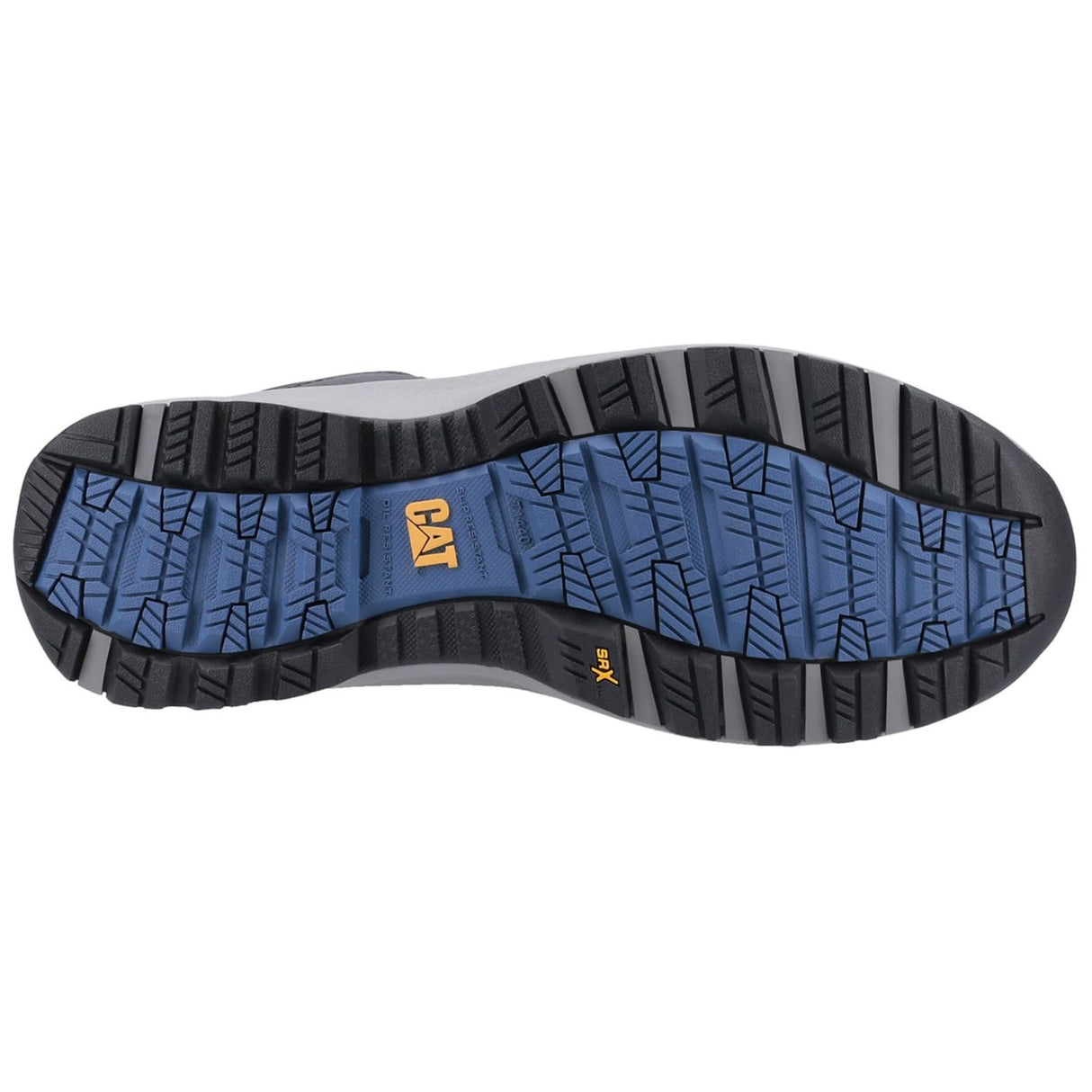 Caterpillar Mens Elmore Mid Safety Hiker Grey