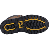 Caterpillar Mens Holton Safety Boot Brown