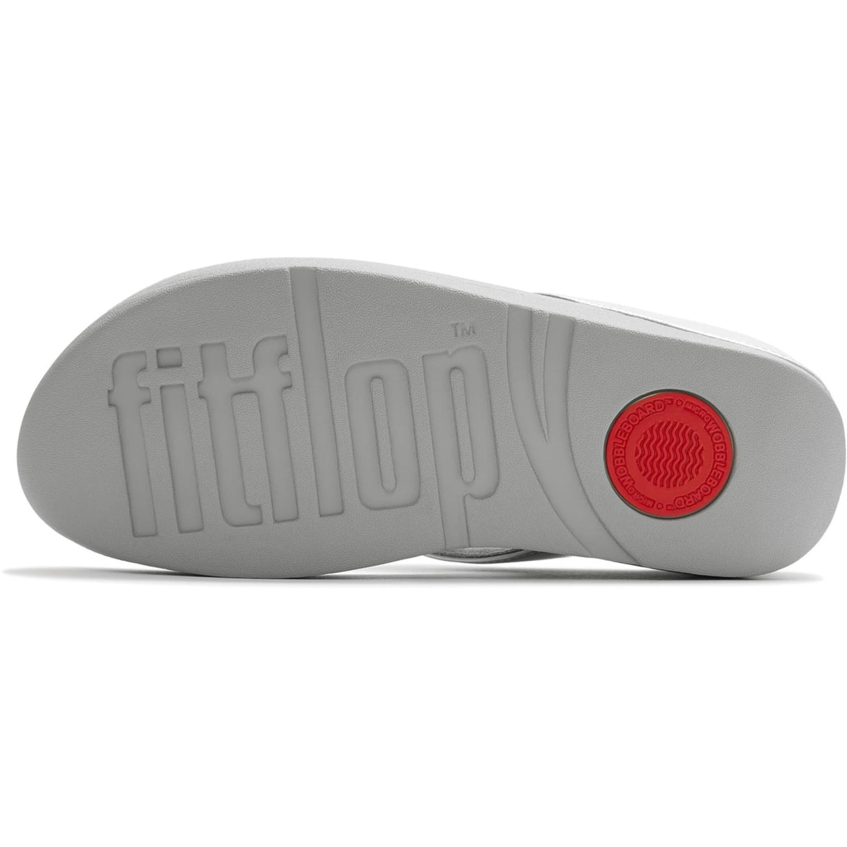 Fitflop Womens Fino Toe-Post Sandals Silver