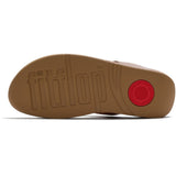 Fitflop Womens Lulu Ultra-Jewel Toe-Post Sandals Deep Tan
