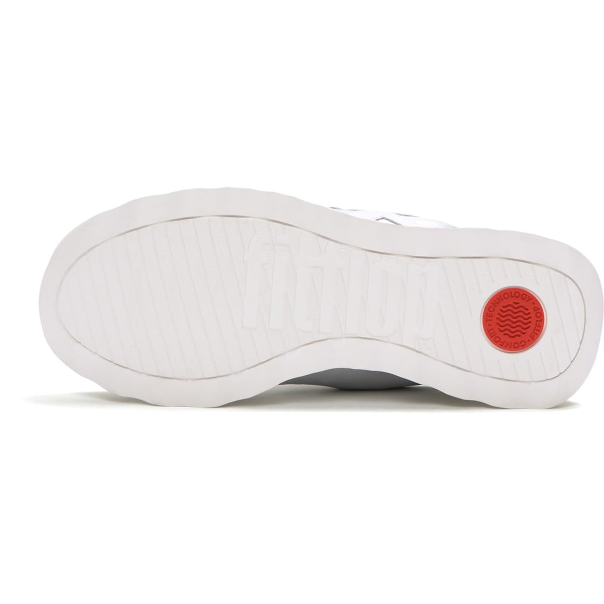 Fitflop Womens Retro-Q FF Sneaker Silver/Urban White