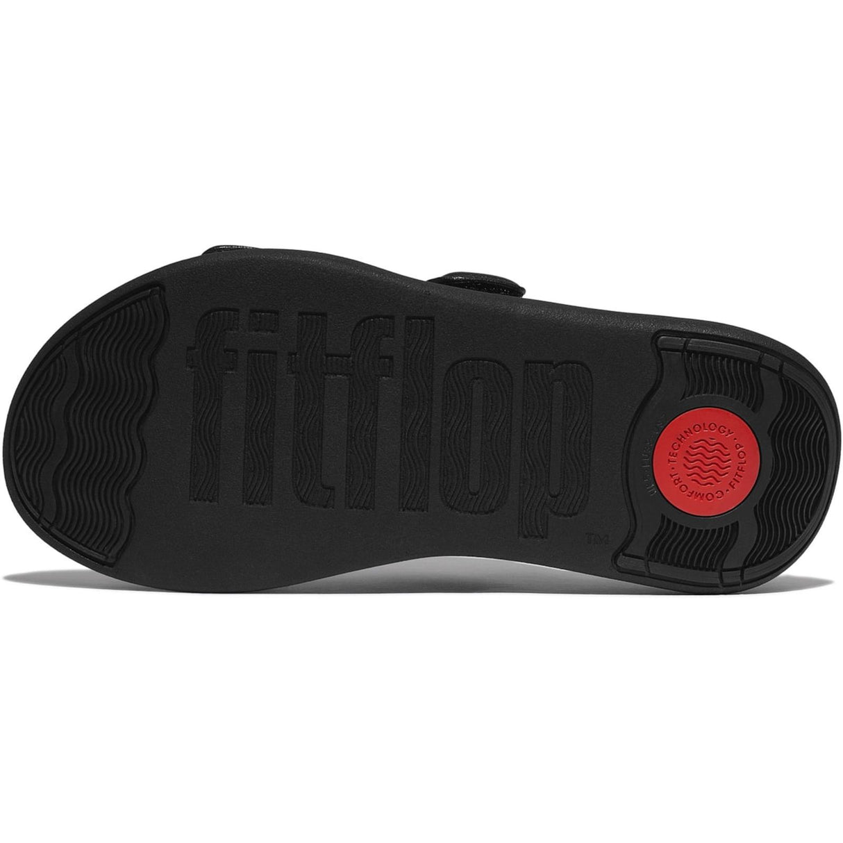Fitflop Womens F-Mode Go Sandals All Black