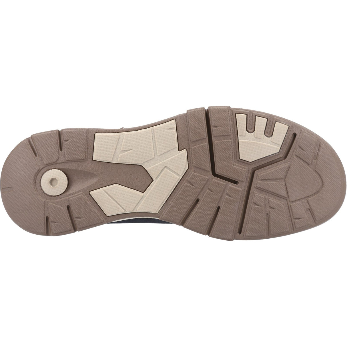 Hush Puppies Mens Fletcher Shoe Navy/Tan